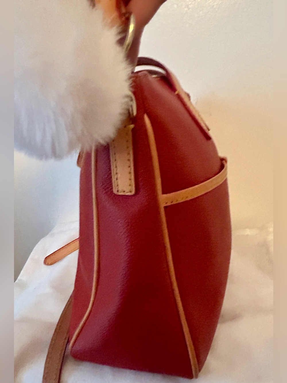 Dooney & Bourke Saffiano Small
Daniela | Rust.  Custom Made Purse Charm. - Picture 6 of 11